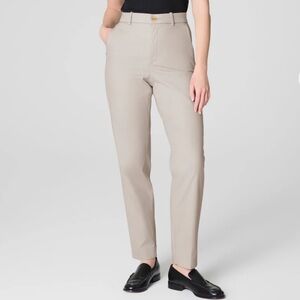SPANX | supersmooth stretch twill slim straight pant in bone